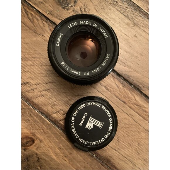 Canon FD 50mm f/1.8 (1980 Olympic Cover) - Picture 1 of 4